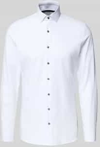 OLYMP - No. Six 24/Seven - Overhemd - Wit - Super Slim Fit - Modern Kent