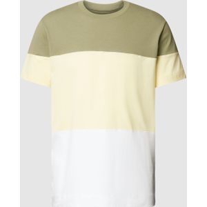T-shirt in colour-blocking-design