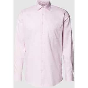 Seidensticker - Businessoverhemd - Rosé - Regular Kentkraag Uni - 100% Katoen