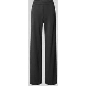Loose fit stoffen broek van viscosemix, model 'Chiara'
