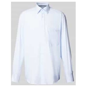 Modern fit zakelijk overhemd met kentkraag