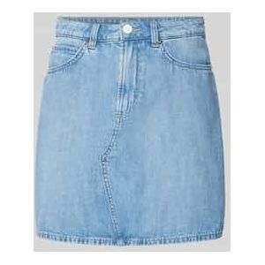 TOM TAILOR Denim - Jeansrok - Blauw - Katoen - 5-Pocketmodel