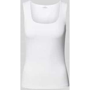 Tanktop met vierkante hals, model 'KENZA'