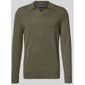 Gebreide pullover van een mix van wol en kasjmier