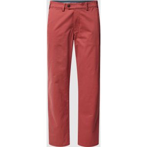 Straight fit chino met stretch