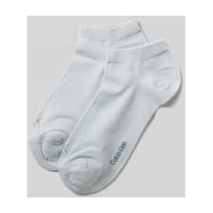 Sneakersokken met labeldetail in een set van 2 paar