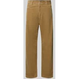 Carhartt Wip - Landon Pant - Leren Broek - Bruin