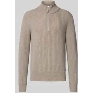 Kasjmier pullover met schipperskraag