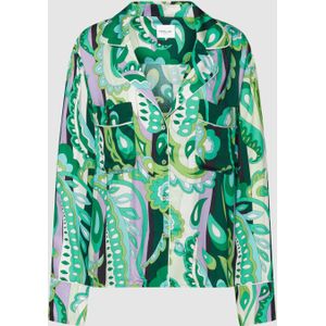 Blouse met all-over motief