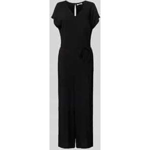Jumpsuit met strikceintuur, model 'Joella'