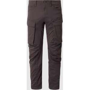 Regular tapered fit cargobroek met stretch, model 'Rovic'