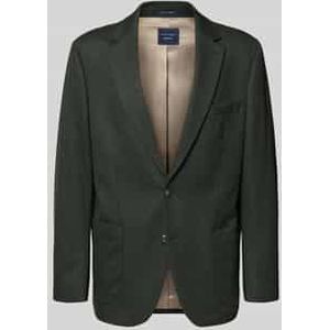 Regular fit 2-knoops colbert met reverskraag