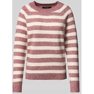Vero Moda - Vmdoffy LS O-Neck Blouse Noos - Bordeauxrood - Trui