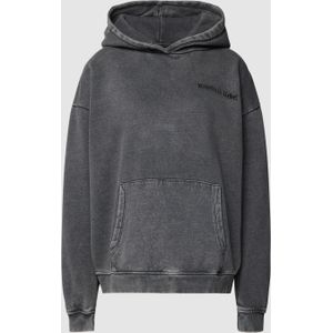 Oversized hoodie met labeldetail, model 'HONA'