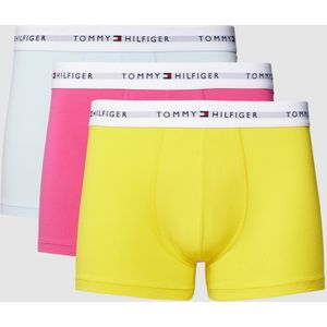 Boxershort met elastische band met logo in een set van 3 stuks