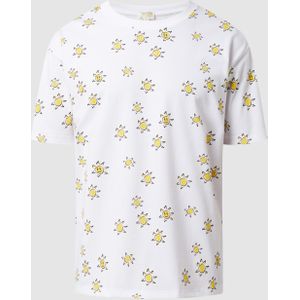 T-shirt met zonneprints van SCHIESSER x Noah Becker
