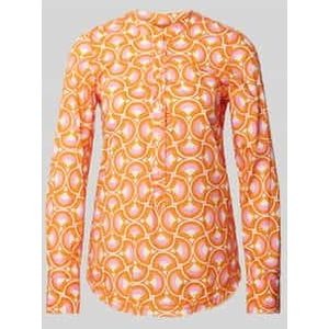 Blouseshirt met all-over motief