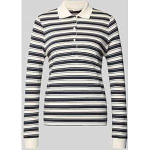 Poloshirt met streepmotief, regular fit