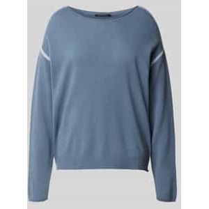 Gebreide pullover van een mix van wol en kasjmier met ronde hals