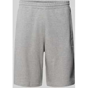 Regular fit sweatshorts in gemêleerde look, model 'ESSENTIAL'