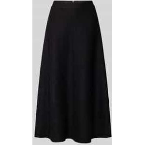Marc O'Polo - Midirok - Effen - Mix van Viscose en Wol