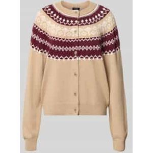 Joop! - Gebreid Jasje - Beige - Wolmix - Dames