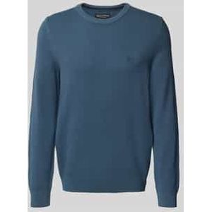 Marc O'Polo - Regular Fit - Gebreide Pullover - Effen - Zuiver Katoen