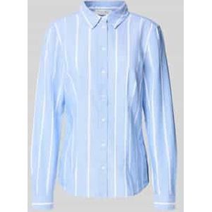 Overhemdblouse met knoopsluiting