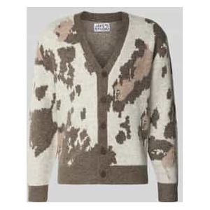 Cardigan met V-hals en knoopsluiting