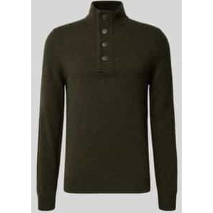 Barbour Trui Wol Patch Groen - Heren