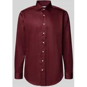 Regular fit zakelijk overhemd met kentkraag, model 'New'