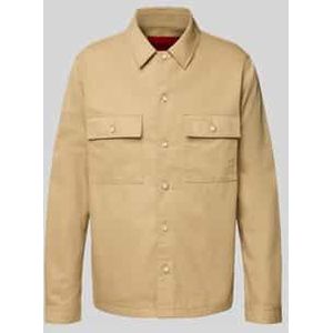 Overhemdjack met knoopsluiting, model 'Epoldo'