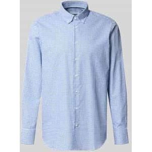 Regular fit zakelijk overhemd met button-downkraag