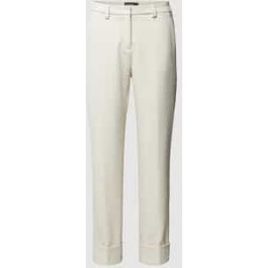 Stoffen broek met verkorte pasvorm, model 'KRYSTAL'