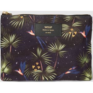 Pouch met all-over motief, model 'Paradise'