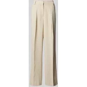 Stoffen broek met achterzak, model 'Cristiana'