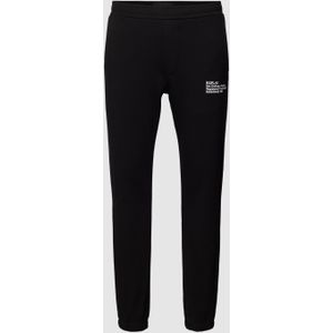 Sweatpants met labelprint