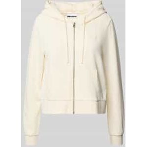 Sweatjack met labelstitching