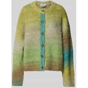 Loose fit gebreid jack met wol