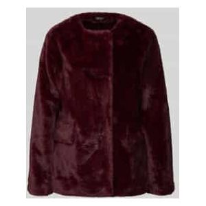 Jack van imitatiebont met klepzakken