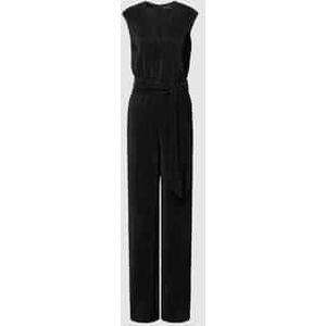 Jumpsuit met strikceintuur
