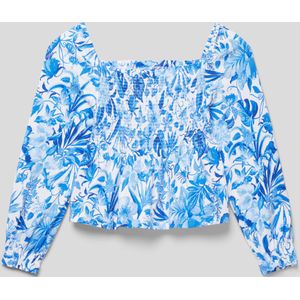 Blouseshirt met bloemenmotief