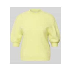 Regular fit gebreide pullover van een mix van kasjmier en wol