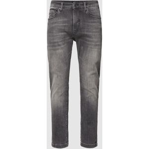 Jeans met labelpatch, model 'WEST'