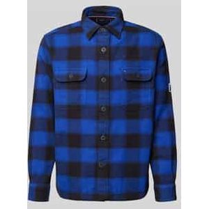 Regular fit vrijetijdsoverhemd van puur katoen