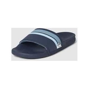 Slippers met labeldetail, model 'RIVI'