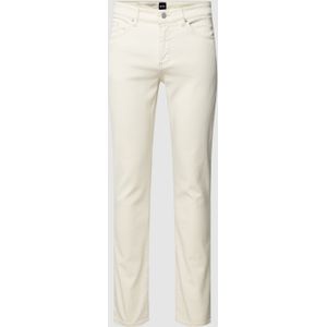 Slim fit jeans in effen design, model 'Delaware'
