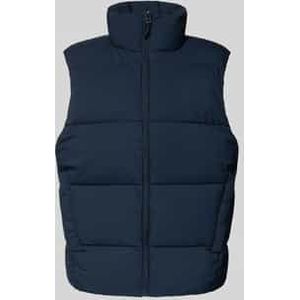 Tom Tailor - Gewatteerde Jas - Sky Captain Blue - 3 Steekzakken - Ritssluiting