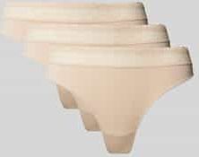 Triumph Feel of Modal String 3P Skin, nude, XS