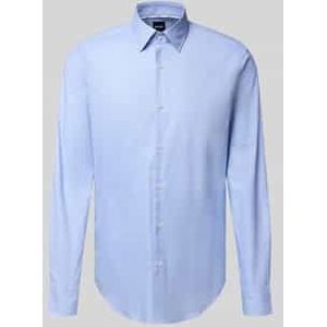 BOSS - Regular Fit Overhemd - Mêlee - Katoenmix - Pied-de-poule